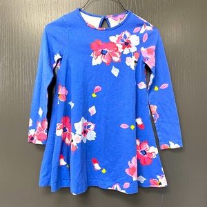 Purple Joules Floral Girls Tunic/Dress 9-10Y
